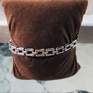 FAS 925 Sterling Silver Link Bracelet